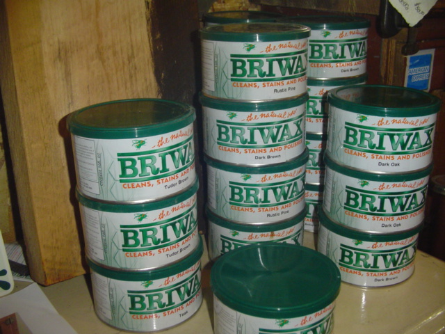 Yes, you can use Briwax on all this . . .