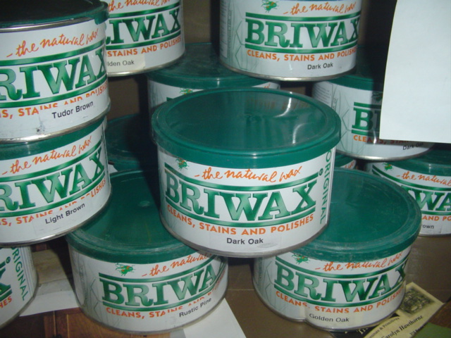 Yes, you can use Briwax on all this . . .